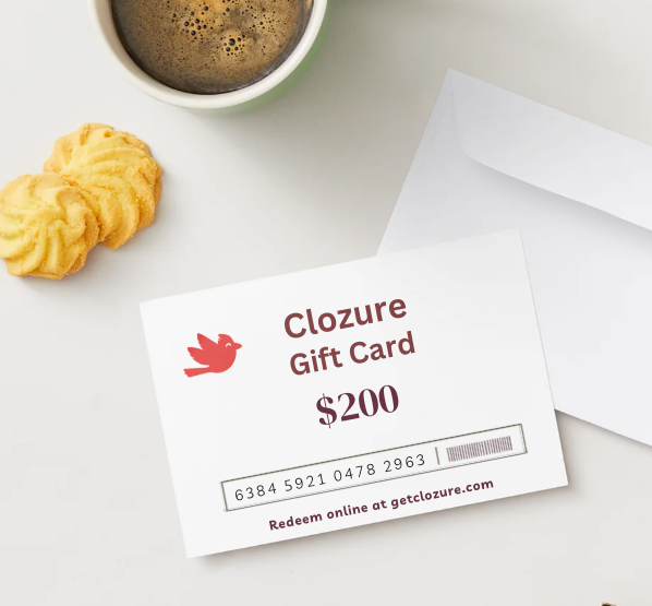 Clozure Gift Card Options