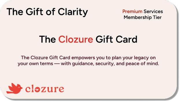 Clozure Gift Card
